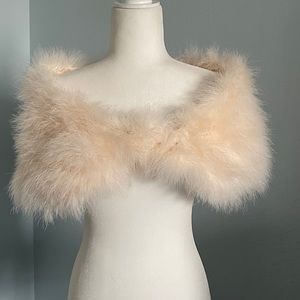 Feather bolero
